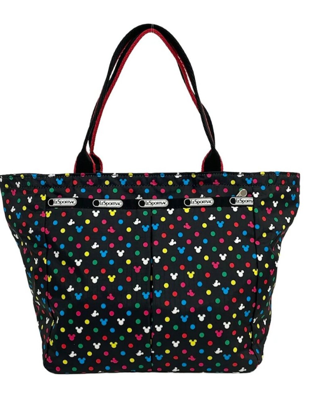 LESPORTSAC Black Multi Respo Nylon Handbag